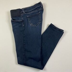 Kut from the Kloth Maternity Dianna Skinny Jeans‎ Women's 10 Dark Denim Stretch
